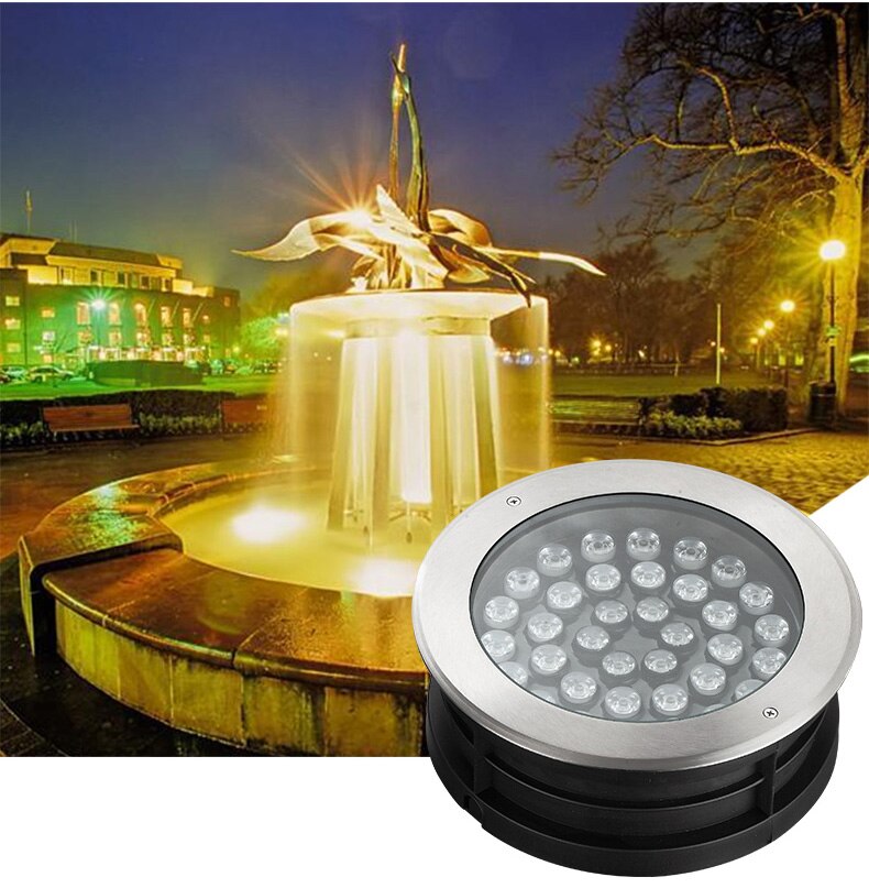 Đèn LED âm sàn 24v 12W IP68 chống nước cao cấp TL-ER2412 hiện đại
