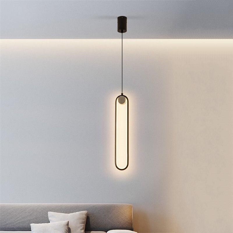 Đèn thả LED đầu giường Nordic hiện đại Bắc Âu trang trí phòng khách