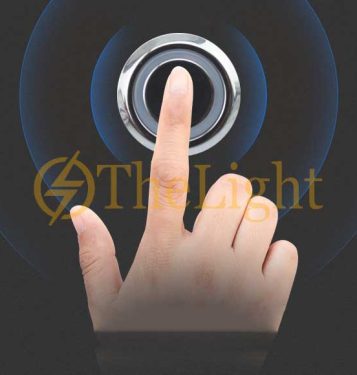 Công tắc cảm biến chạm tay 12v cho đèn LED trang tí tủ cao cấp TL-HW01CT