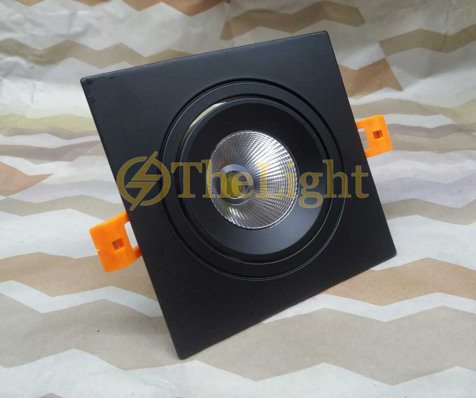 Đèn âm trần vuông downlight LED COB 7w cao cấp TLV-ACOB-011