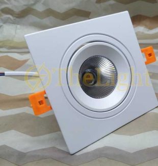 Đèn âm trần vuông downlight LED COB 12w cao cấp TLV-ACOB-011