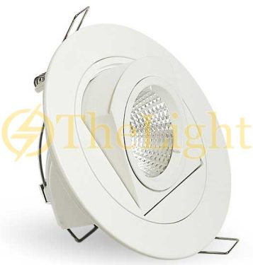 Đèn spotlight âm trần xoay góc 360 độ LED COB 20w D140 TL-A360-02