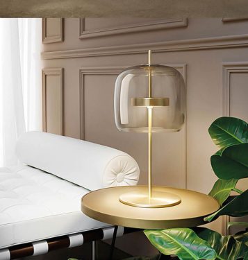 Đèn để bàn thủy tinh cao cấp trang trí phòng ngủ, phòng khách hiện đại TL-DN68