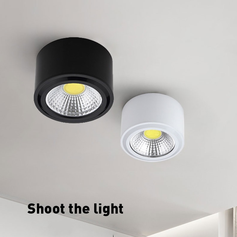 Đèn LED chiếu điểm gắn trần COB 15w D115xH65 cao cấp TL-MD01