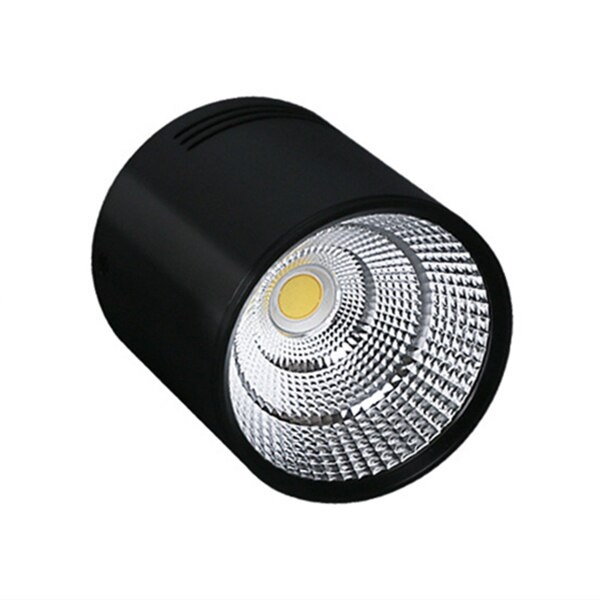 Đèn LED chiếu điểm hộp tròn gắn trần COB 12w (D100xH100mm) cao cấp TL-CDB01
