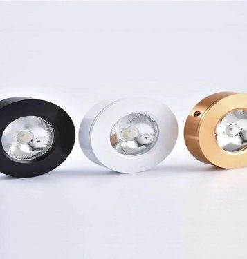 Đèn LED chiếu điểm ốp nổi mini 3w trang trí tủ rượu, tủ bếp, tủ quần áo, tủ trưng bày cao cấp TL-TUR01