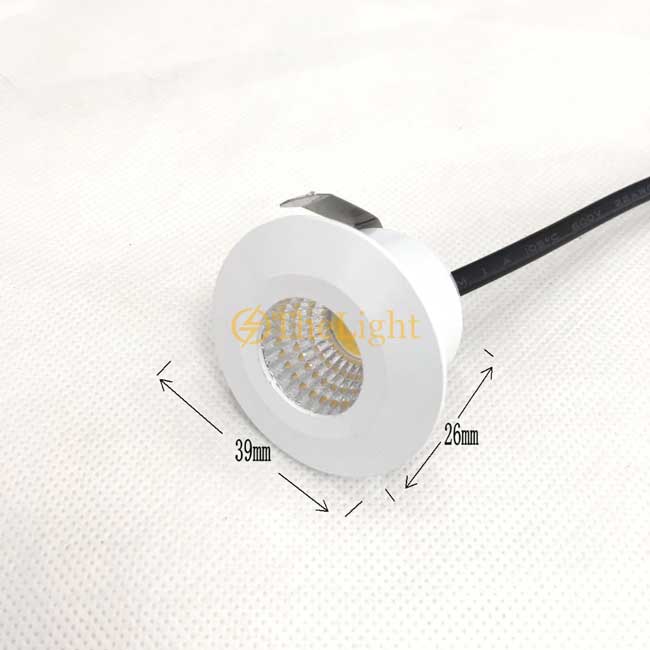 Đèn âm tủ LED spotlight mini 3w lỗ khoét 35mm trang trí TL-SPL01