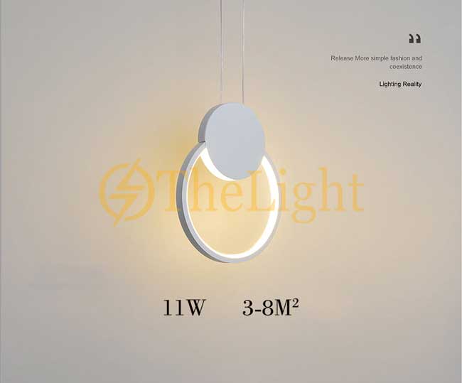 Đèn thả quầy bar LED 3 mầu hiện đại trang trí cao cấp TL-B0256