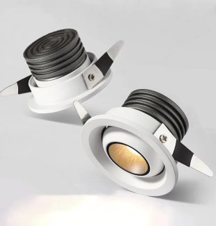Đèn LED spotlight mini tủ rượu xoay góc 3w 4w phi 42mm cao cấp TL-SP108