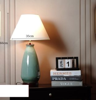 Đèn ngủ để bàn gốm sứ trang trí LED TL-DB004