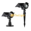 Đèn LED spike light Solar cắm cỏ năng lượng mặt trời sân vườn hiện đại cấp bảo vệ IP65 cao cấp Model TL-SLCC365