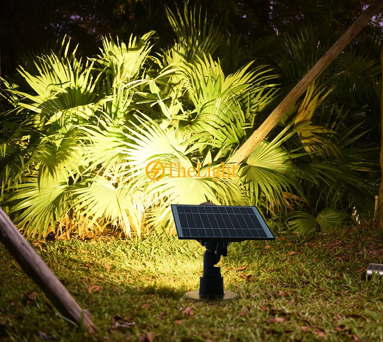 Đèn LED Spike Light Solar cắm cỏ năng lượng mặt trời cao cấp TL-SLCC365