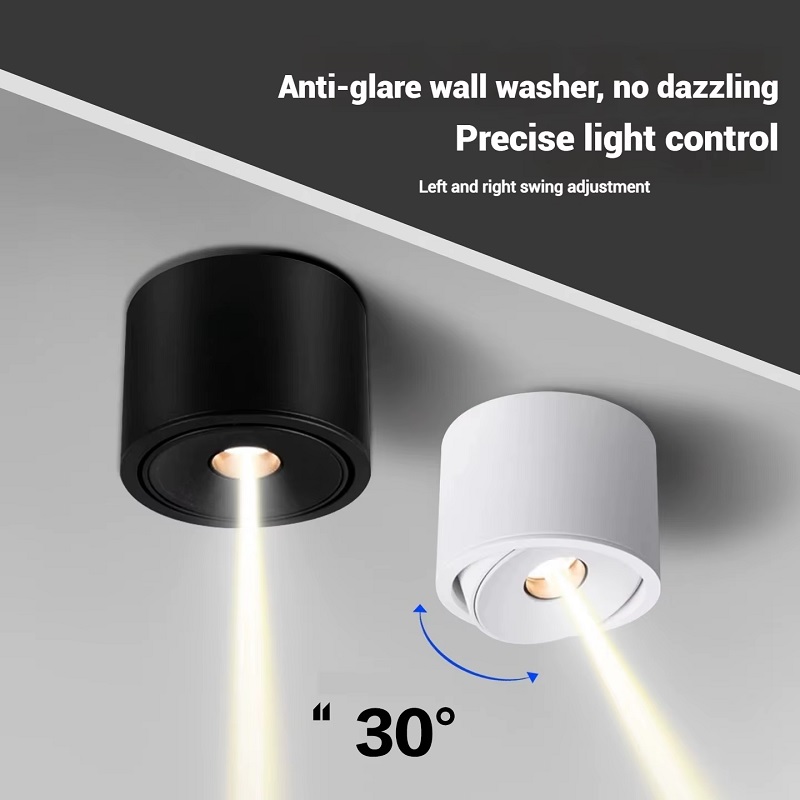 Đèn ống bơ LED chiếu rọi góc xoay linh hoạt 30 độ