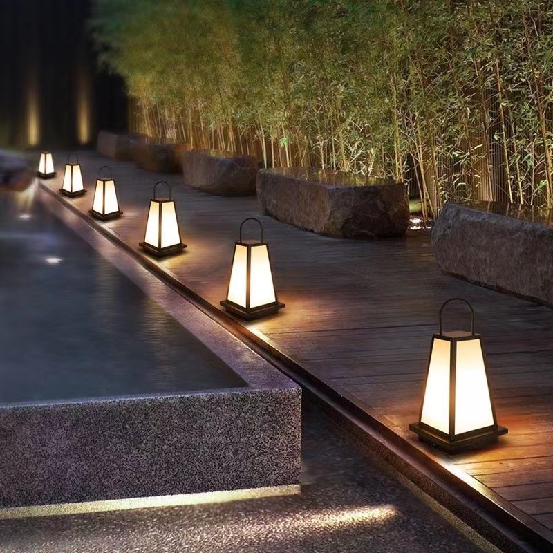 đèn LED sân vườn trang trí lối đi